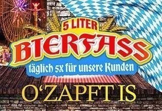 Oktoberfestaktion: O'zapft is